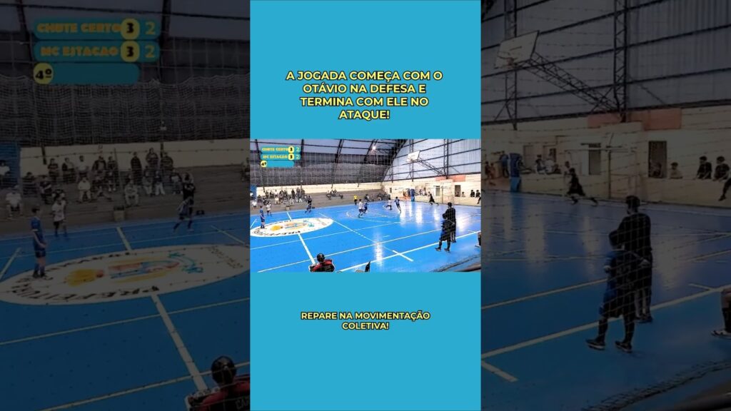 AULA DE MOVIMENTAÇÃO: DO INÍCIO AO FIM COM OTÁVIO! ⚽🔥