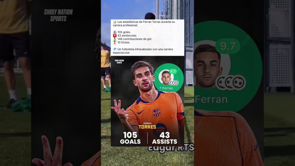 Ferran Torres en un buen nivel