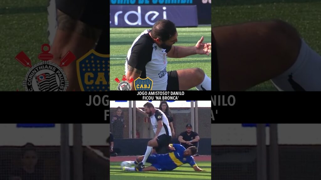 Que entrada foi essa, fã de esportes? Danilo ficou na bronca! #shorts