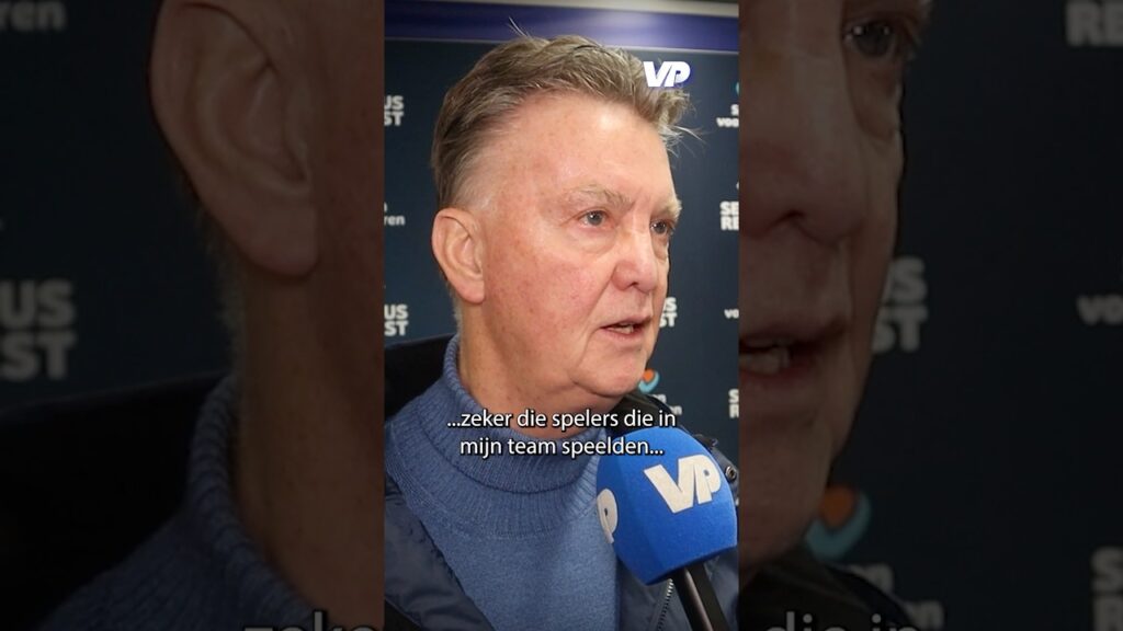 ❤️ Louis van Gaal legt een bijzonder verband tussen voetbal en Spieren voor Spieren 🙏🏼
