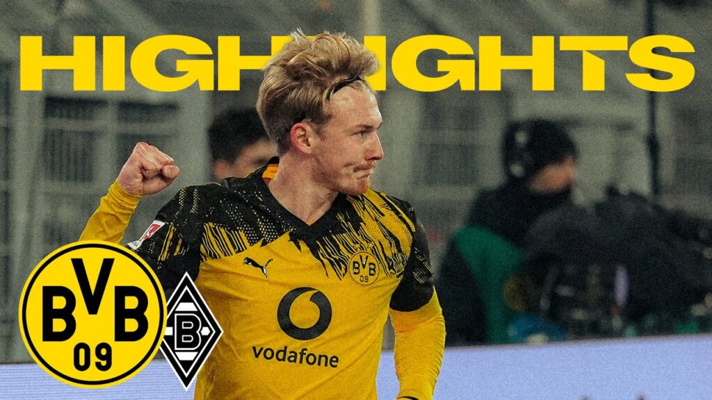 Brandt & Beier secure victory on the club's 116th birthday | BVB – M'Gladbach | Highlights