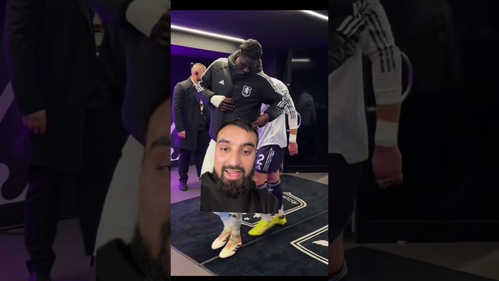 Amadou Onana dancing Manchester United players #onana #manchesterunited #manutd #astonvilla