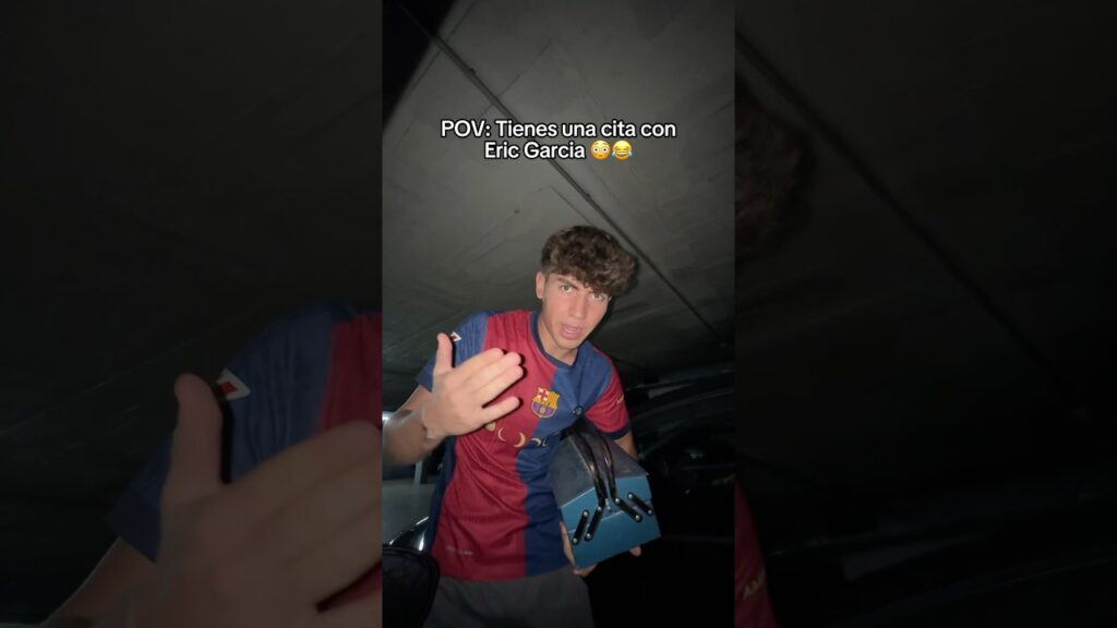 😂 ERIC GARCIA SIRVE PARA TODO ⚽️ #futbol #humor