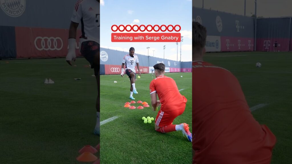 Ich trainiere Serge Gnabry ⚽️ #fussball