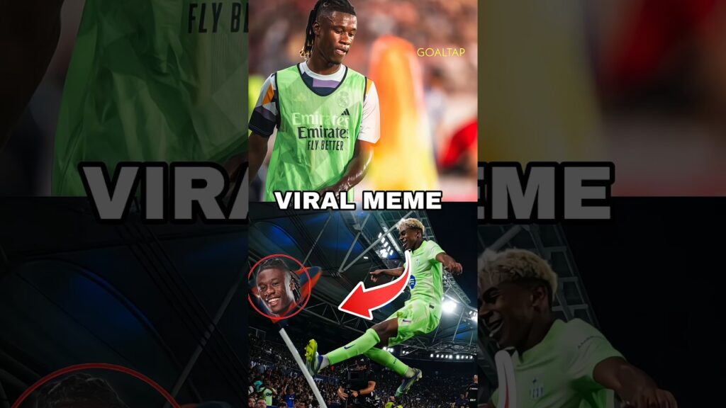 how camavinga one video turn into biggest meme😂🤯 #shorts