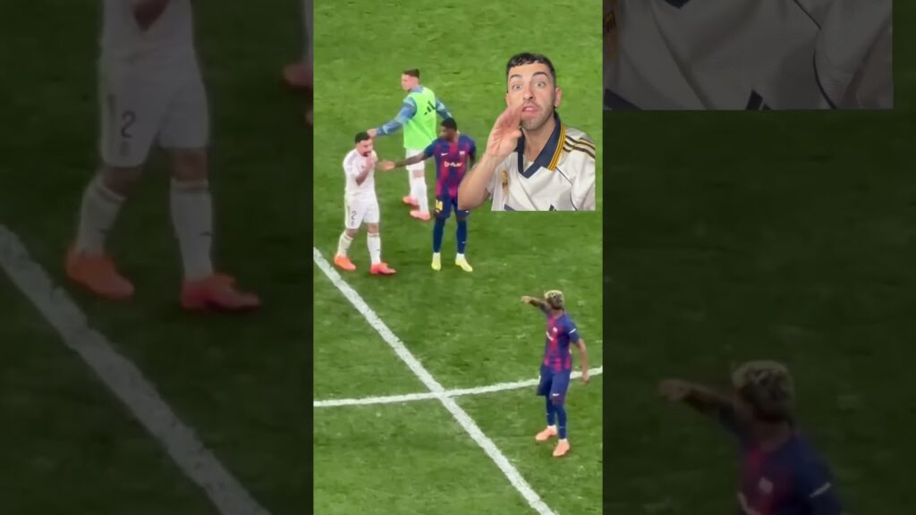 El gesto de Carvajal a Lamine 😱😳 #shorts #carvajal #lamine #yamal