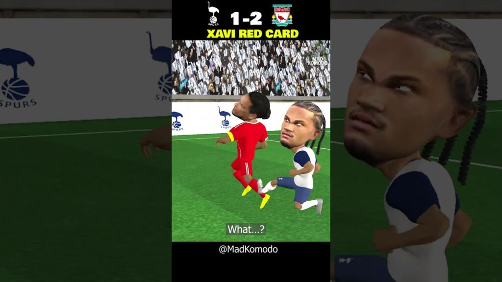 Tottenham Hotspur 1-2 Liverpool | Xavi Simons Red vs Van Dijk | Parody Tottenham Hotspur 1-2 Liverpool | Xavi Simons Red vs Van Dijk | Parody