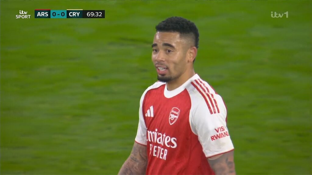 Gabriel Jesus vs Crystal Palace | 25-26