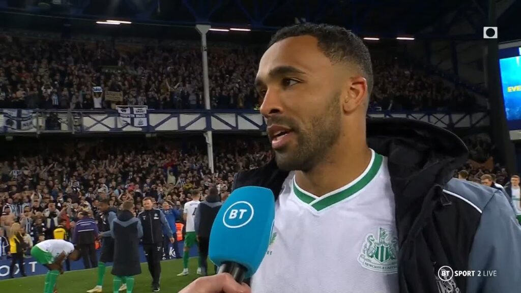"It's a good partnership!" Callum Wilson on Newcastle's win over Everton and teammate Alexander Isak