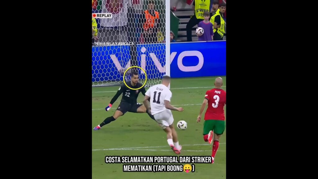 Diogo Costa Selamatkan Portugal 🇵🇹