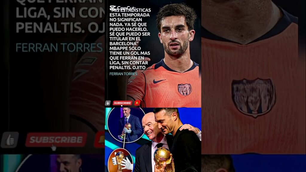 Ferran Torres desafía a Mbappé