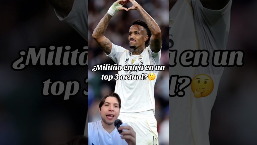 ¿Militão entra en el top de mejores centrales?🤔#reycantu #militao #vandijk #gabriel #pacho