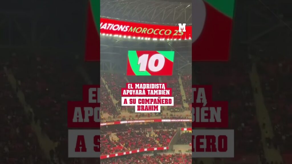 Kylian Mbappé se pone la camiseta de Achraf para animar Marruecos