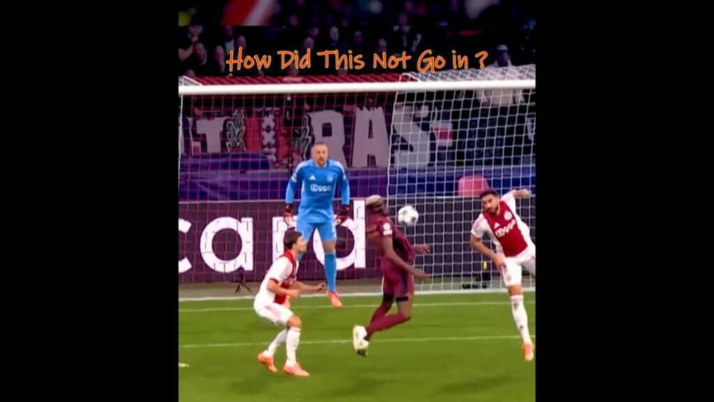 Victor Osimhen vs Remko Pasveer #shorts #football #osimhen #galatasaray #ajax #highlights