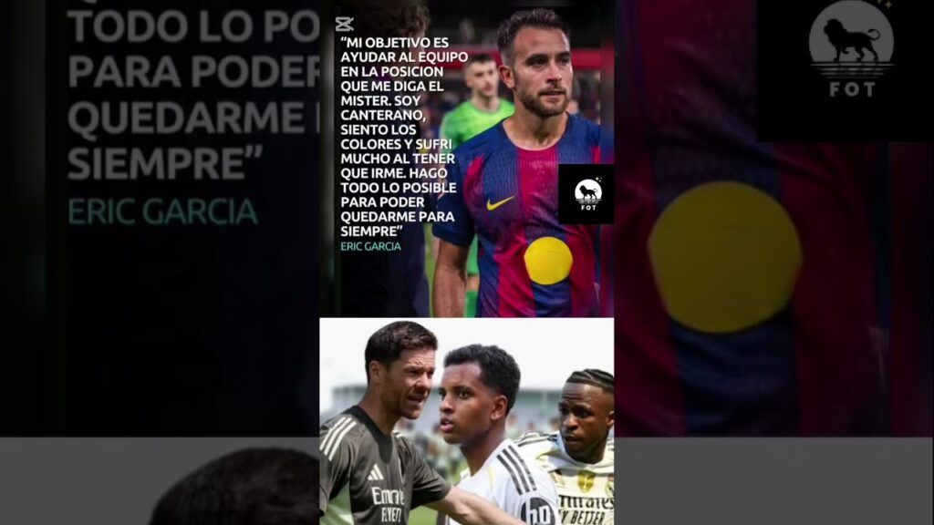 "¡Eric García: Quiero Quedarme Siempre!"#EricGarcia#Renovación#Canterano