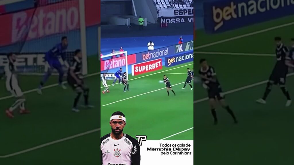 Memphis Depay já marcou 19 gols com a camisa do Corinthians em 65 jogos disputados.