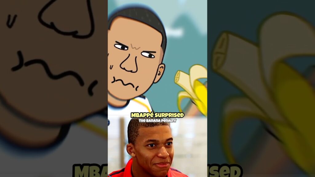 Mbappé’s Banana Trick 🍌😂