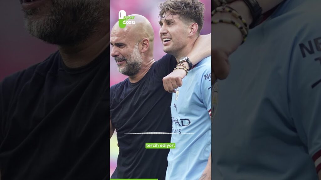 Guardiola John Stones'tan ön libero çıkardı