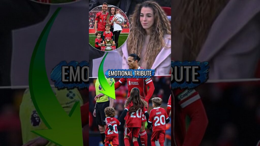 You'll Never Walk Alone - Van Dijk and the Moment Honoring Diogo Jota ❤️🥹