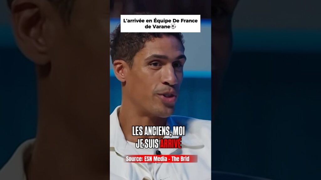 L’arrivée en Équipe De France de Varane #football #foot #varane #france #youtube #viral #generation