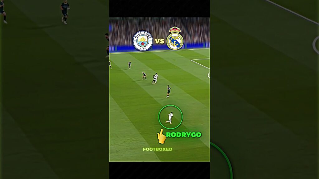 rodrygo vs man City🔥🤯| rodrygo vs man City🔥🤯|