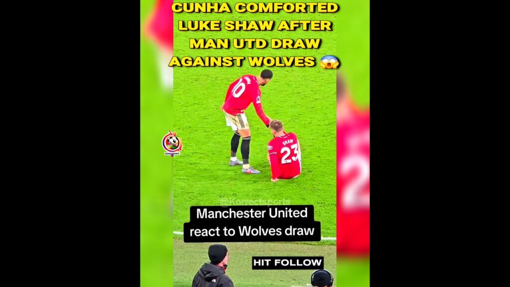 Cunha and Luke Shaw 😱