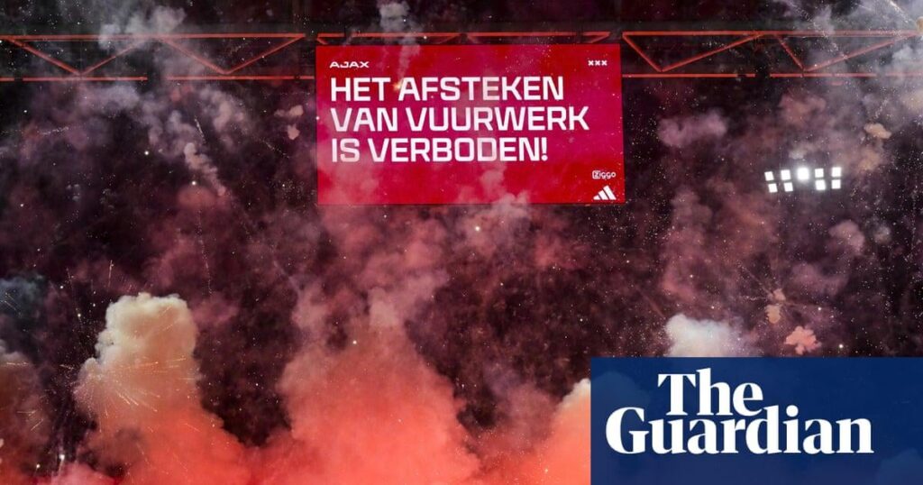 European football: ‘utterly outrageous’ fireworks cause Ajax abandonment | European club football | The Guardian