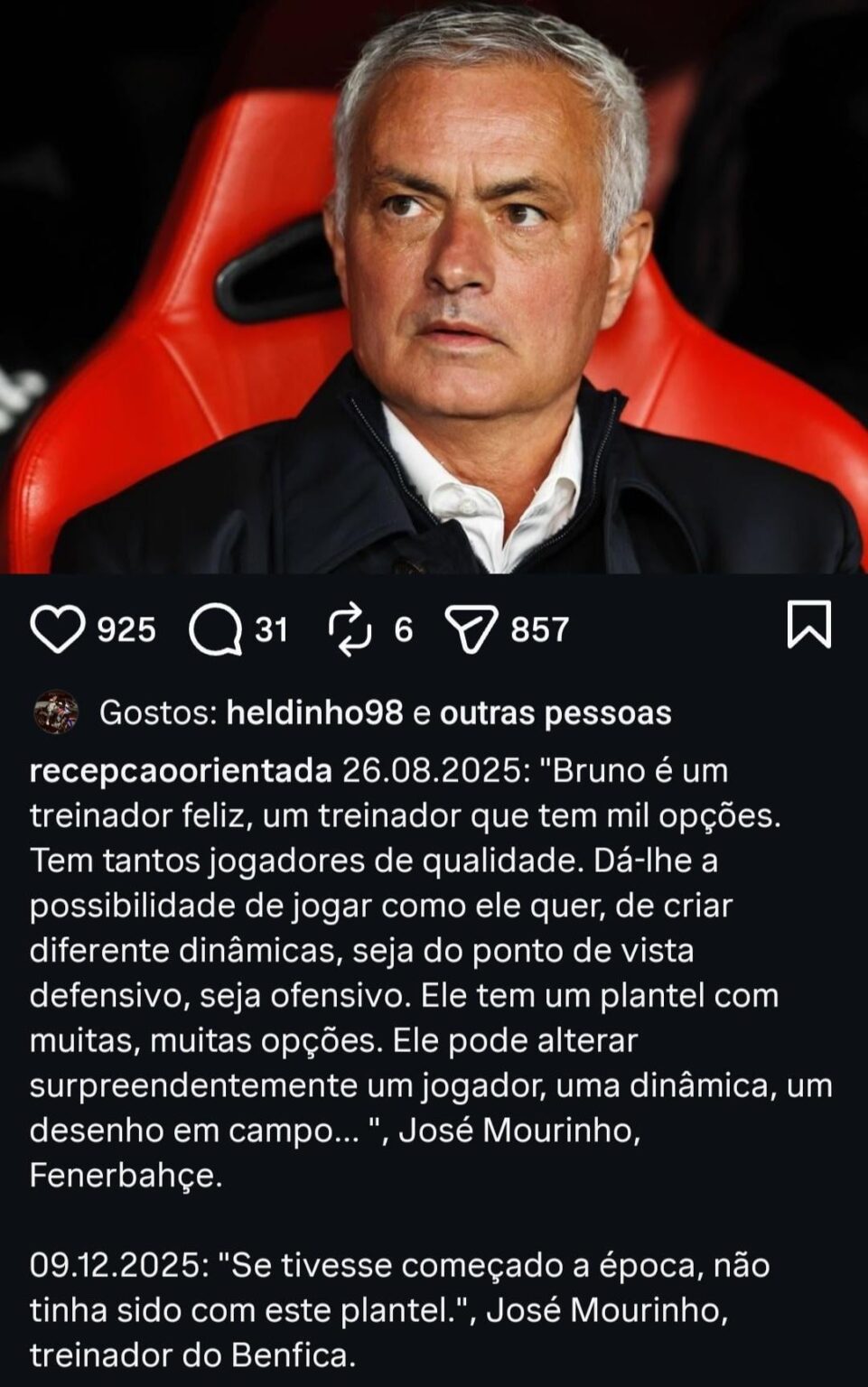 Mister, estou confuso...