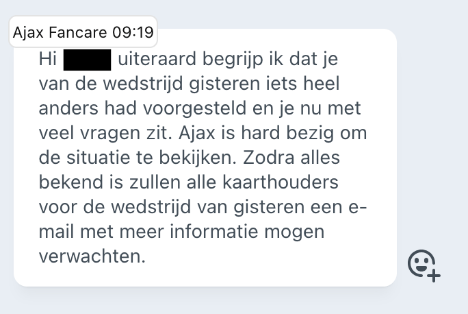 Fancare over gisteren