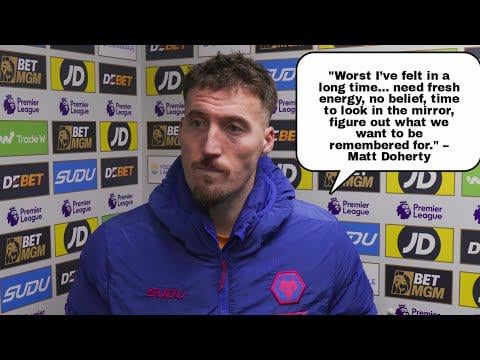 That Matt Doherty interview, post Brentford defeat