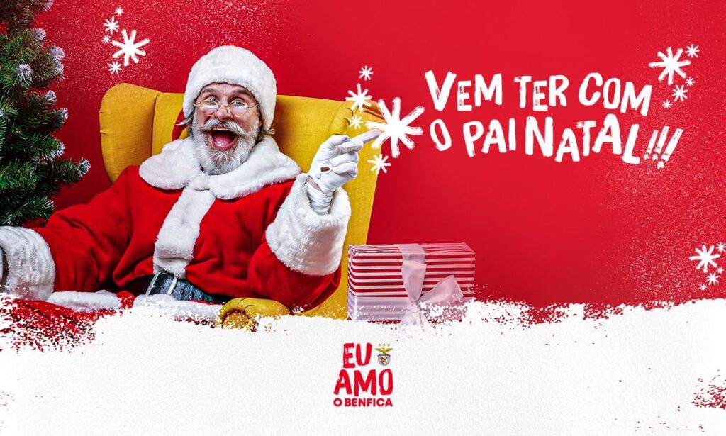 Pai Natal, fui um bom benfiquista este ano...