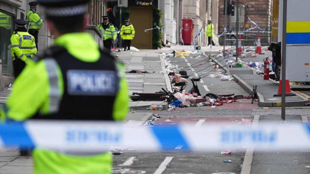 Driver who rammed through crowd at Liverpool football parade sentenced to over 21 years