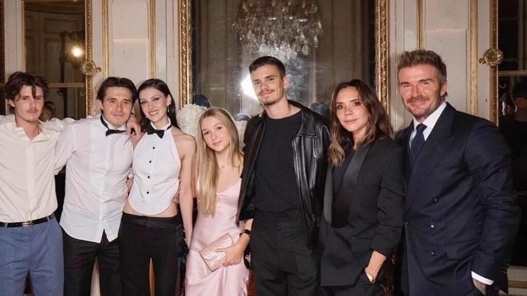 Victoria and David Beckham are 'reaching out to son Brooklyn and telling him the door is always open' over Christmas - after his 'absence takes a toll on special days'