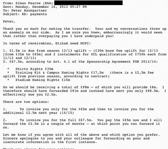 REVEALED: Manchester City legal letters where the main aim was to get me sacked