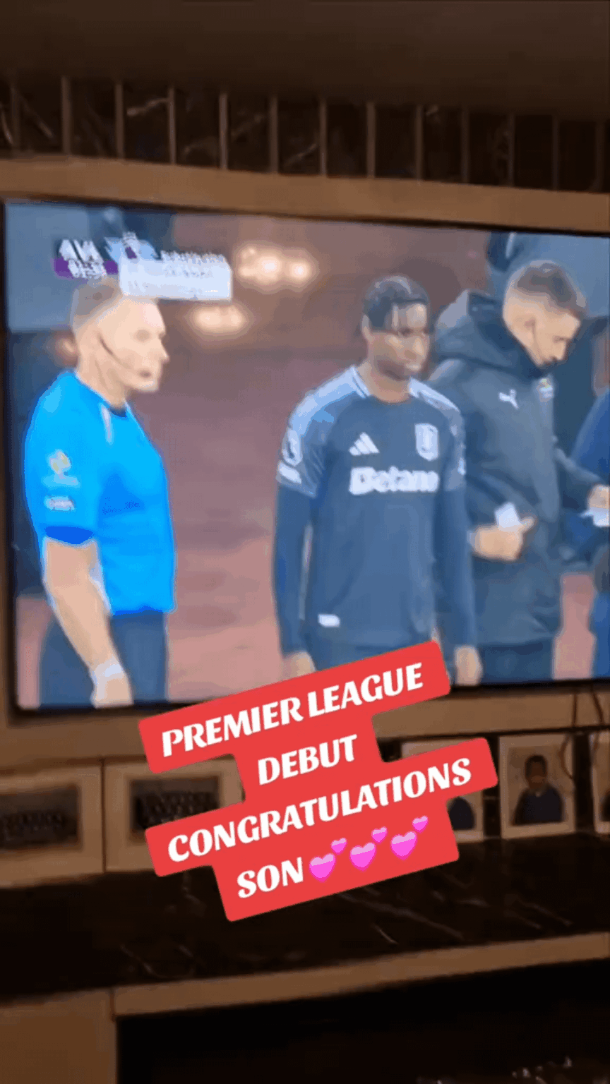 Jamaldeen Jimoh-Aloba Mum's reaction to his son Making Debut vs Arsenal