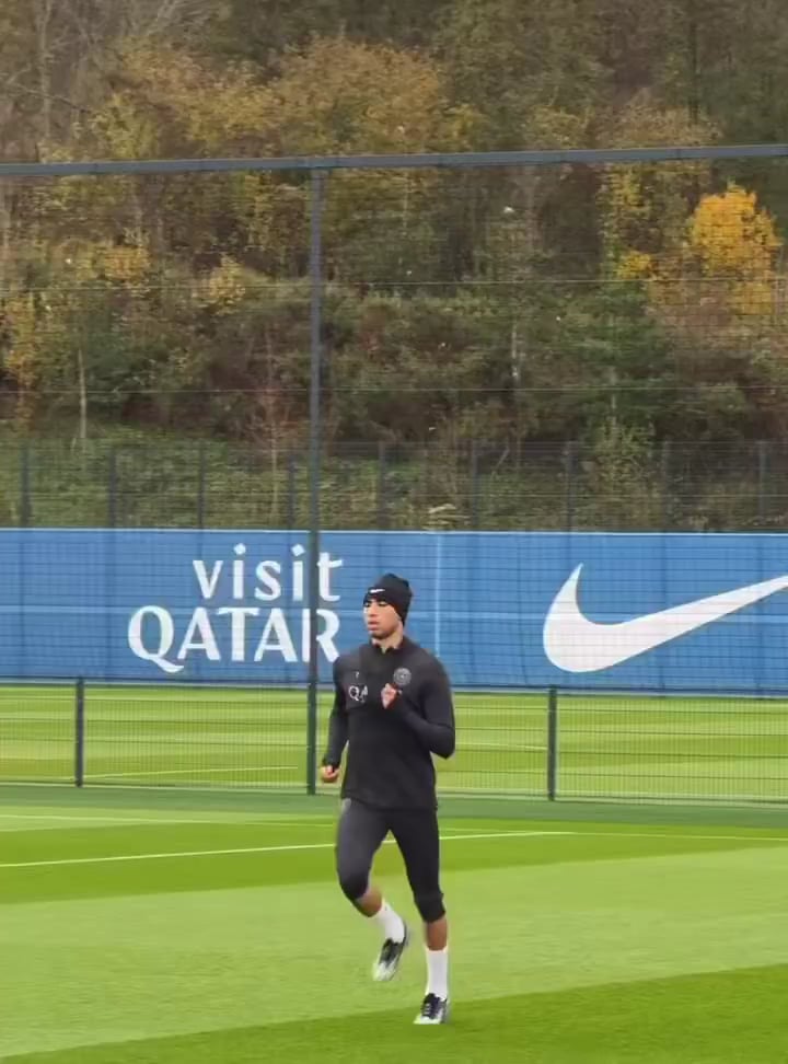 I'm a huge fan of Hakimi, and I also saw how he suffered a bizarre injury on November 4th when we faced Bayern, and now to see him running is incredible; it's as if he never had a serious injury