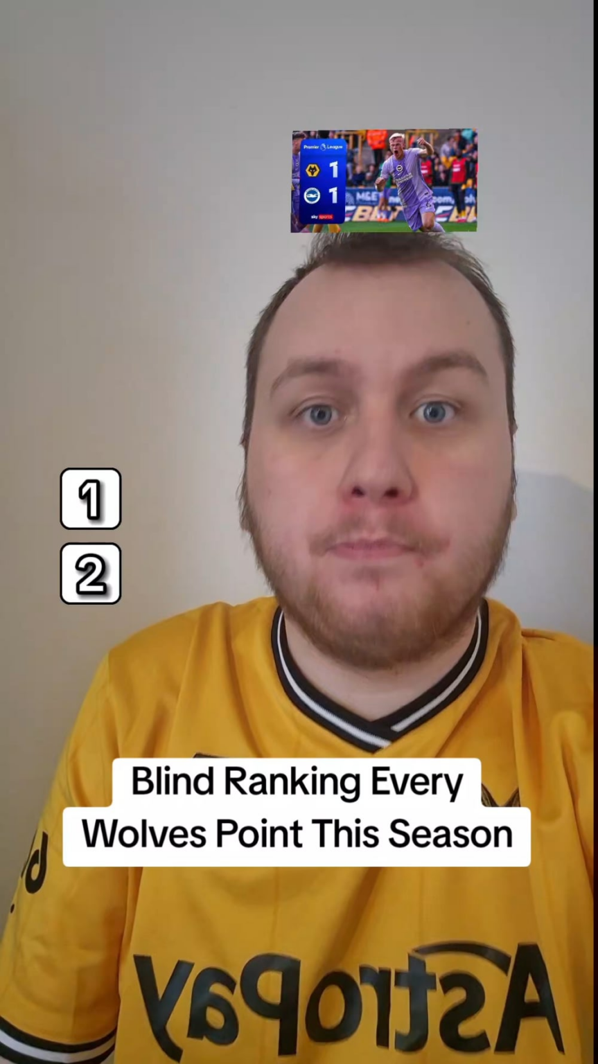 Blind ranking every wolves point this season