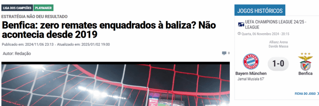 "O BEnfiKIstãO manda nisto tuDO!"