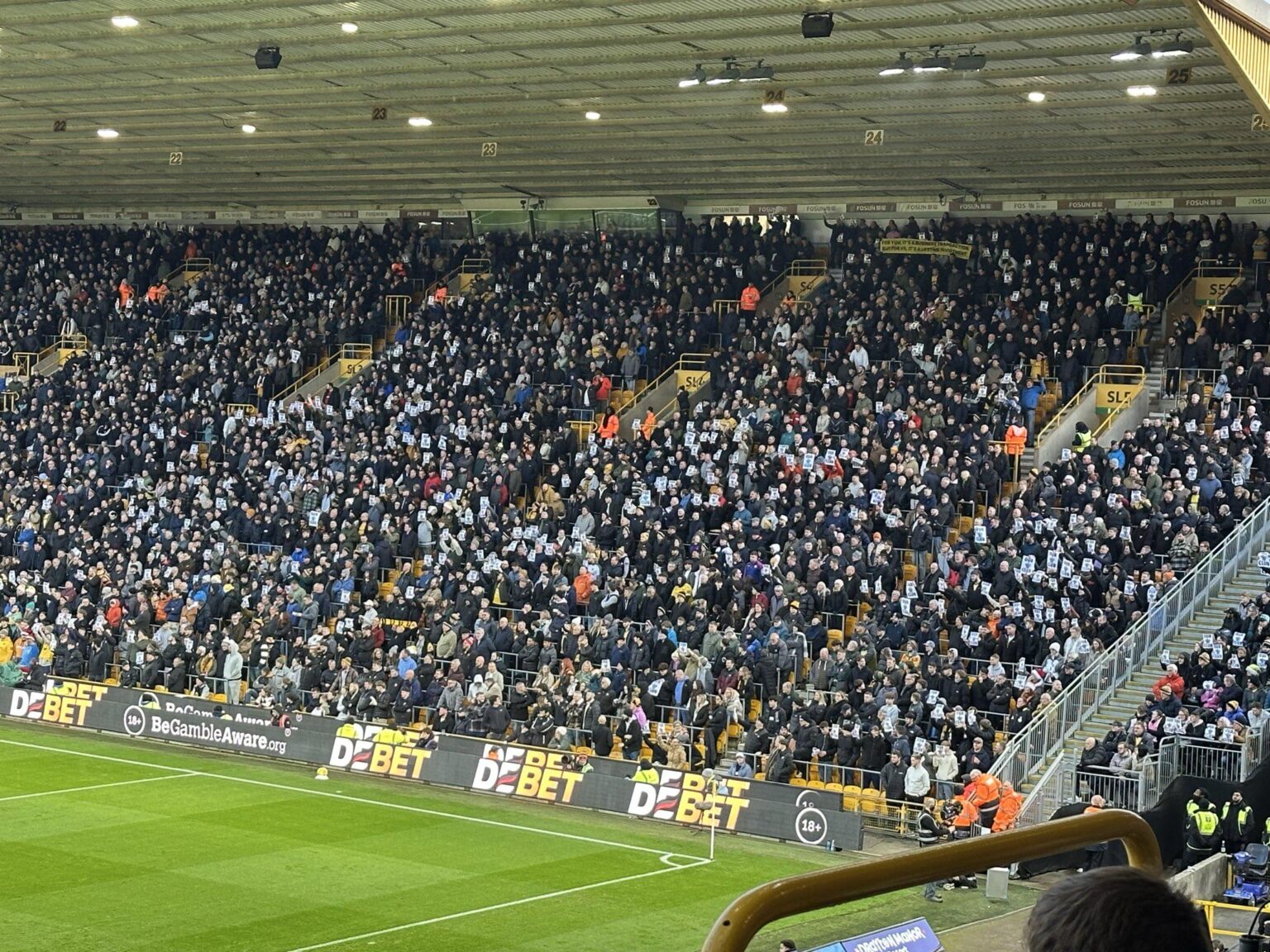 The signs in the 18th minute