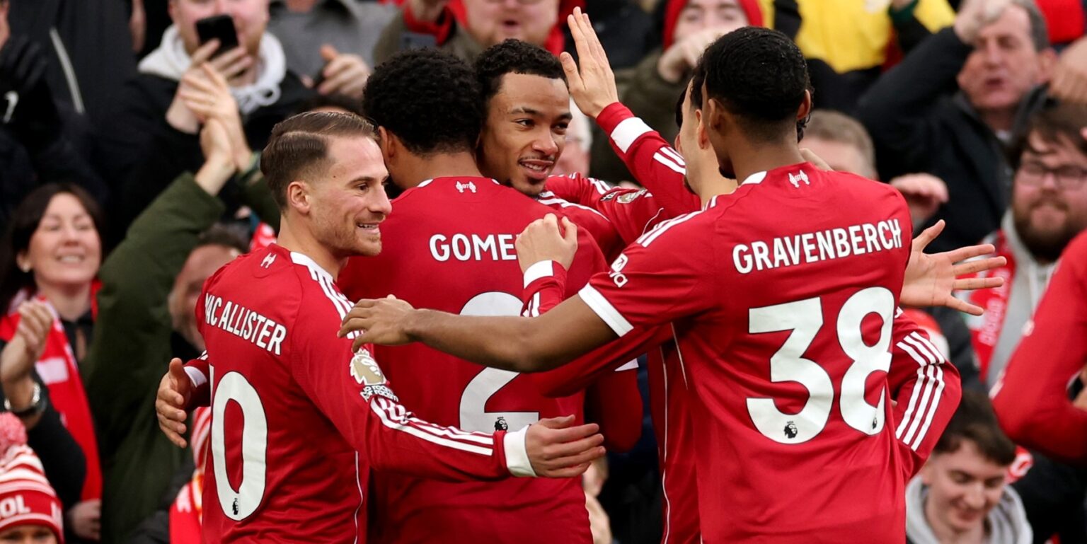 Liverpool 2-0 Brighton Stats: Ekitik&eacute; Double Downs Seagulls at Anfield