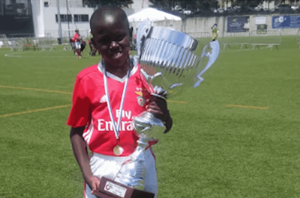 Geovanny Quenda foi dispensado do Benfica porque: "Já não tinham mais espaço para jogadores no Seixal"