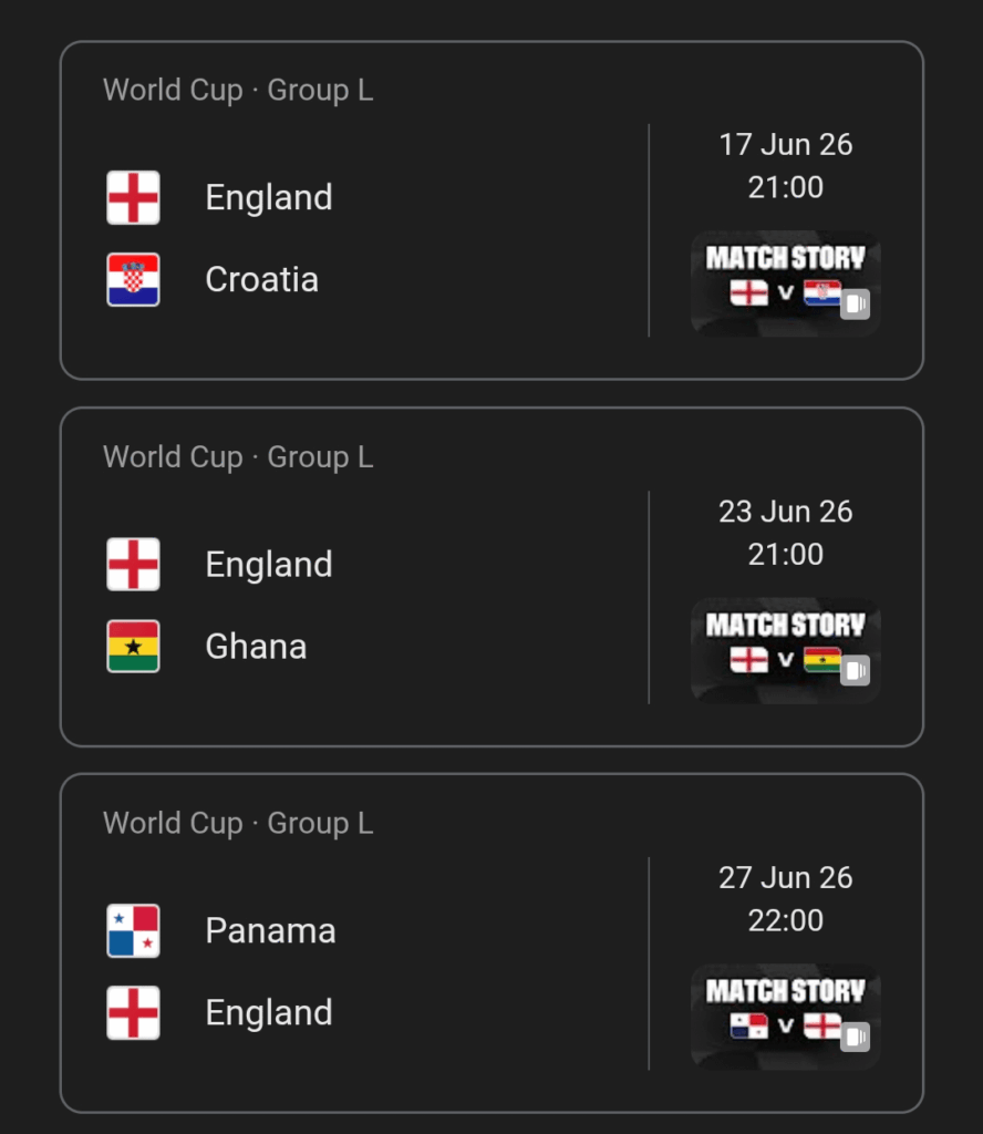 Every match makes me look forward to this a little bit more. I'm not full of confidence for the World Cup, but 6 months to go and we might actually have a win to celebrate.