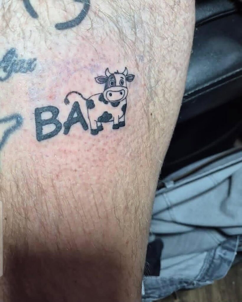 Tattoo of an Ajax fan in Bakoe [Ajaxlife]