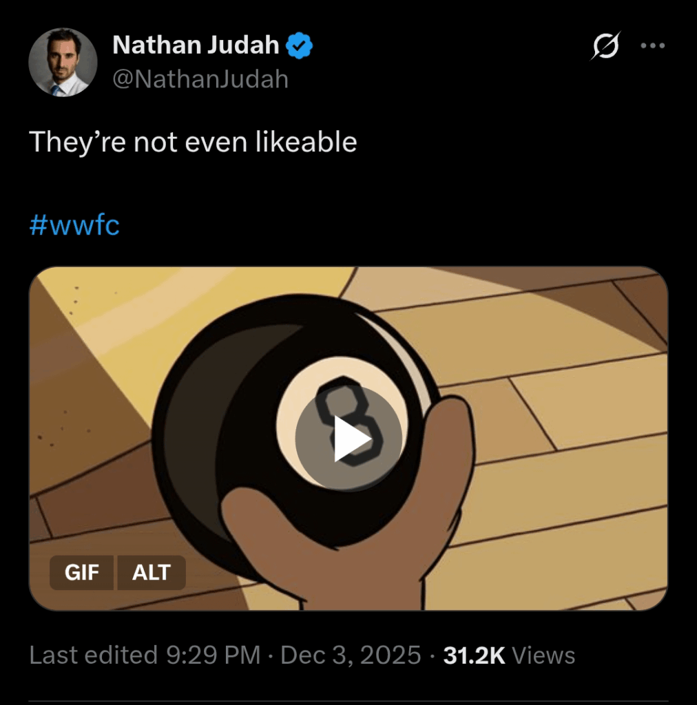 Saw this tweet last week and I think it sums up this season.