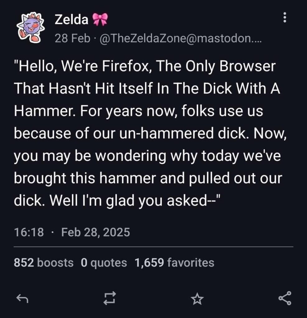 Firefox the best browser.