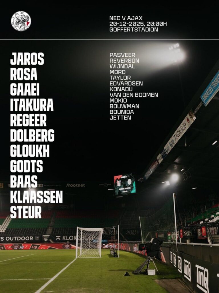 Match thread: NEC - Ajax