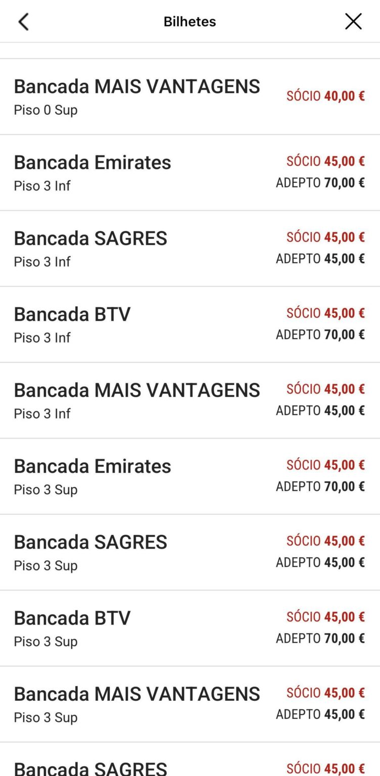 Alguém me explica estes preços? #slb-napoli