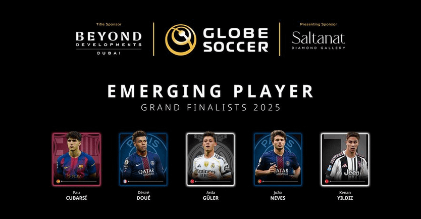 Yildiz Makes the Shortlist for the 2025 Globe Soccer Emerging Player Award