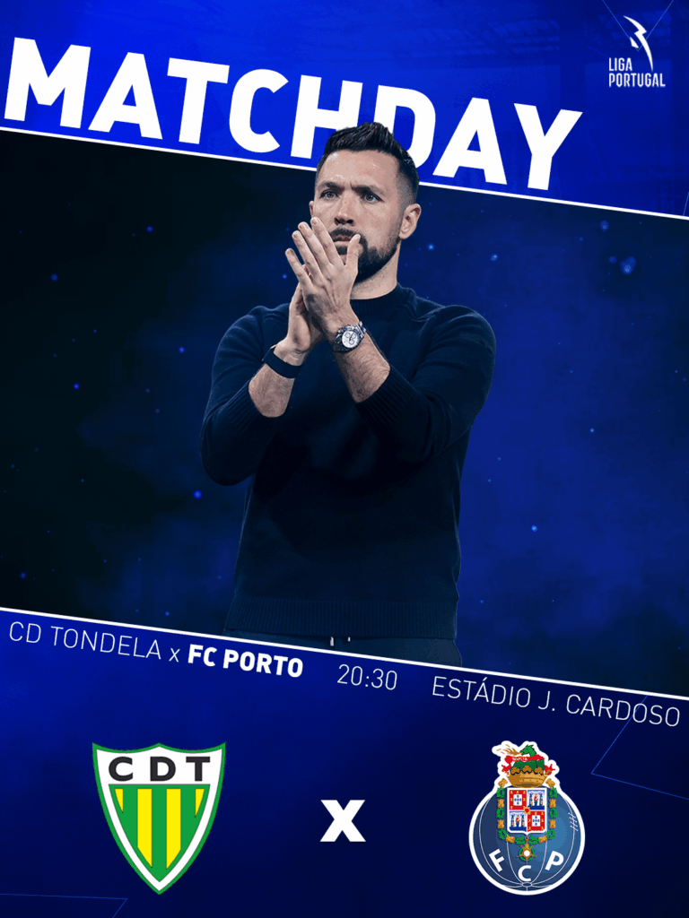 DIA DE CONSOLIDAR A LIDERANÇA EM TONDELA! Confiantes, Famiglia Portista?! 💙🤍🐉