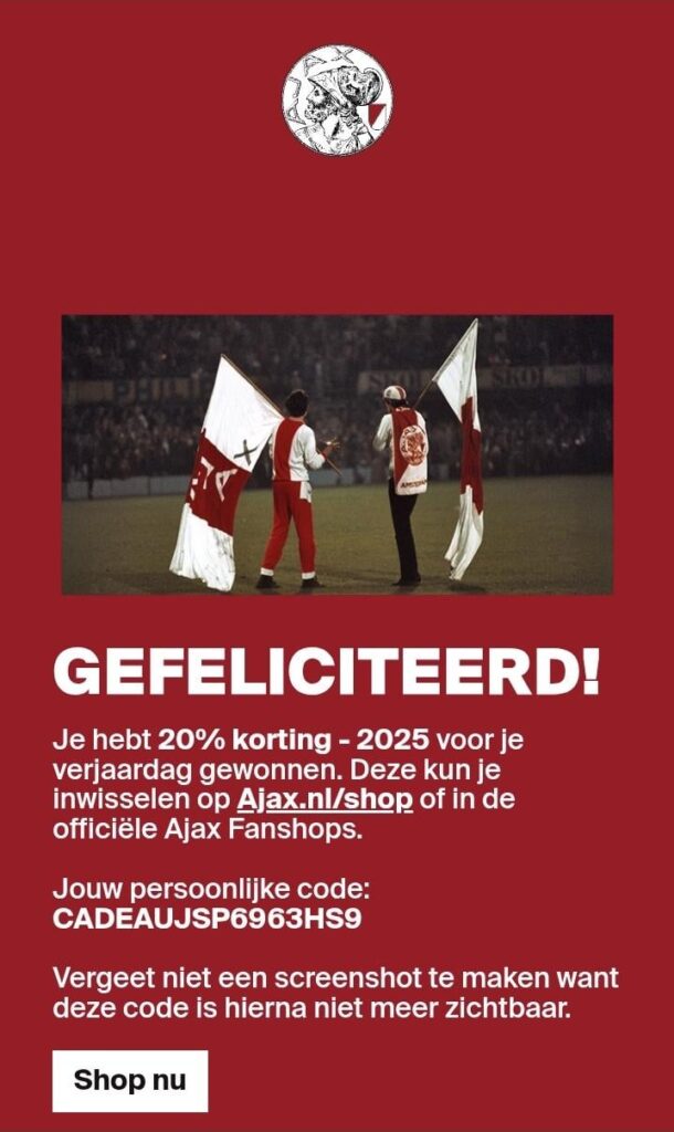 Eerste Sinterklaas cadeautje van de dag.